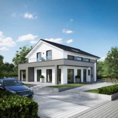 VIEL PLATZ IN IHREM NEUEN LIVING HAUS IN LEBACH-LANDSWEILER. PREIS INKL. BP, REELEM GRUNDSTÜCK, PV A