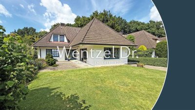 Villenviertel Ahrensburg – schönes Einfamilienhaus
in bester Lage zum Kauf - Wentzel Dr.