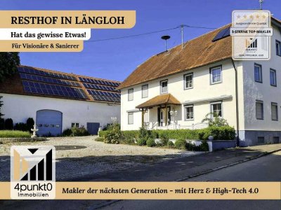 Resthof in Burgheim-Längloh – für Visionäre & Sanierer