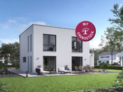 Offene Eleganz auf großem Terrain im Bauhausstil!