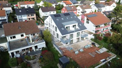 Baustellenberatung: Sa., 08.11. von 11-13 Uhr, 3-Zi.-Wohnung mit großer Terrasse und Gartenanteil!