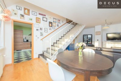 | GENIALE FAMILIENWOHNUNG | IM DACHGESCHOSS NAHE ENKPLATZ | MIT TIEFGARAGENSTELLPLATZ | U3 ENKPLATZ
