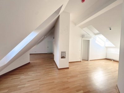 NEU! Hervorragende 1,5 Dachgeschosswohnung mit Terrasse in klassischen Stilaltbau gegenüber des Stadtparks! Klimaanlage!