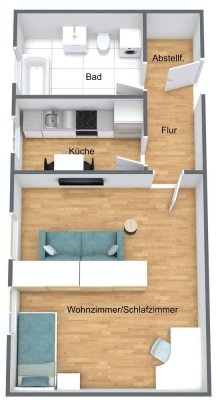 Preiswertes Wohnen für Jung und Alt mit Aufzug