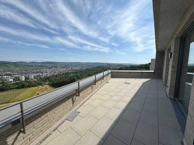 Exklusive Penthouse-Wohnung mit Neckartalblick