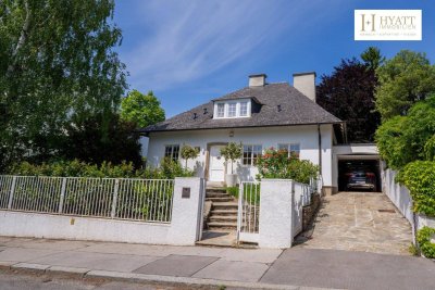 Privates Refugium mit Stil – Villa in idyllischer Grünruhelage des 19. Bezirks