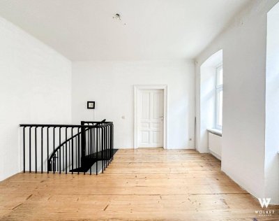 Exklusive 4-Zimmer-Maisonette-Wohnung in ruhiger Innenhoflage im beliebten 7. Bezirk von Wien!