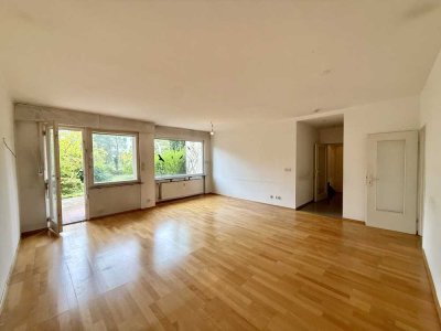 3-Zimmer-Erdgeschosswohnung mit Terrasse, Gartennutzung, Stellplatz und Keller