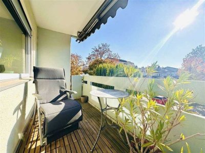 Sonnige 2 Zi.-Whg. mit Loggia, Aufzug, Garage
(Erbpacht)