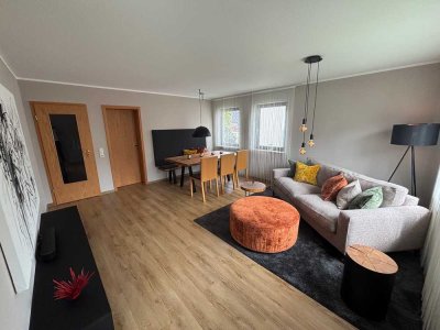 Gepflegte 3-Zimmer-Wohnung mit Gartenblick-Balkon und TG-Stellplatz im Möserweg in Bad Waldsee