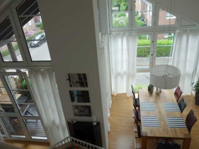 Neuss, Maisonette-Wohnung, 3ZKD2Bäder, exclusives Wohnen in Rheinnähe, Fussbodenh. Glasfaser