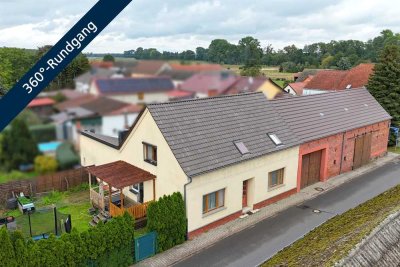 Ländlicher Rückzugsort mit Charme – Haus mit Scheune, Garten und Ausbaupotenzial