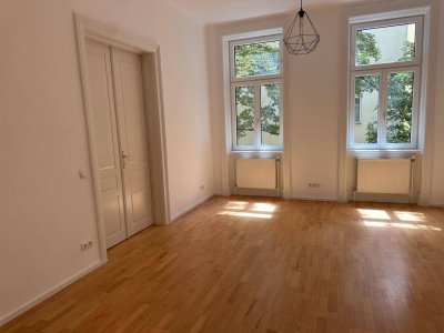 Charmanter Stilaltbau mit Flair und Grünblick mitten in der City.