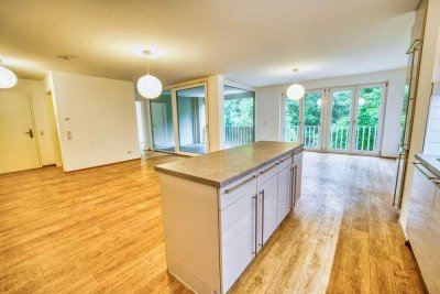 Traumhafte 3,5‑Wohnung mit Eck-Loggia im 2. OG (88 m²) � Blick ins Grüne�& Privatsphäre