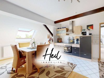 10 Min. zu Fuß zum Markkleeberger See - Gepflegte 6-Zimmer-Wohnung  | Einbauküchen | Stellplatz