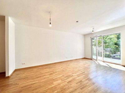 ERSTBEZUG: Traumhafte 3-Zimmer-Terrassenwohnung mit kleinem Gartenbereich