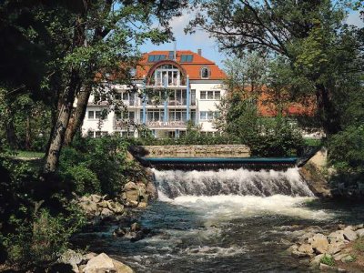 Ruhige, zentral am  Stadtpark Zwiesel gelegene, gepflegte 3-Raum-Wohnung mit Garten