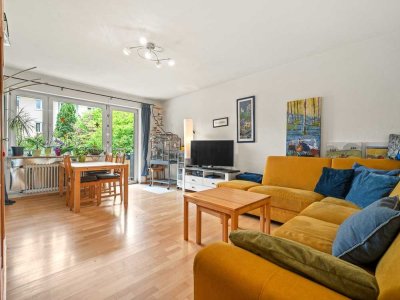 Freundliche 2-Zimmer-Wohnung mit Süd-Balkon und Außen-Stellplatz