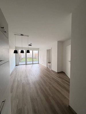 Vermiete meine gemütliche barrierefreie 2-Zimmer Wohnung 50 m² mit 70 m² Garten