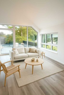 NEUBAU KR-Verberg: 2-Zi.-Wohnung, Dachterrasse, hohe Decken, Aufzug, Wärmep., KFW 55, Tiefgarage