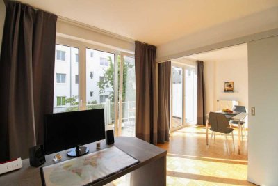Helle, offen geschnittene 2-Zi.-Wohnung mit großzügigem Balkon und TG in ruhiger Lage von Bahrenfeld
