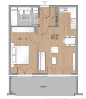 Exklusive, neuwertige 2-Zimmer-Wohnung mit geh. Innenausstattung mit Balkon und EBK in Ottobrunn