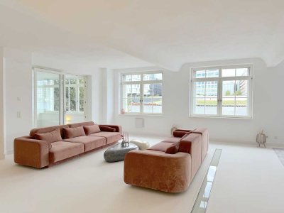 Absolute Rarität, Designer-Loft mit direktem Wasserzugang in Kreuzberg