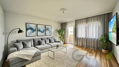 Ruhige 2-Zimmer-Wohnung mit Loggia