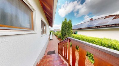 4-Zimmer-Wohnung im EG mit Terrasse, Garten und EBK in Monsheim
