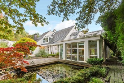 Zeitlose Eleganz im Grünen – Exklusive Villa mit traumhaftem Garten