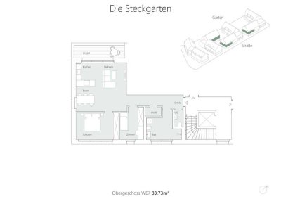 Die Steckgärten - Wohnung A7
