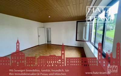 Großzügige 3-Zimmer-Wohnung im Erdgeschoss mit Südbalkon und Garten in Passau!
