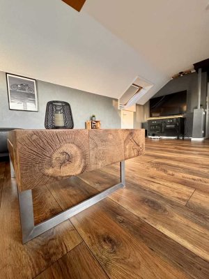 Rooftop-Feeling in Solingen – Einziehen, wohlfühlen und den Wein auf der Dachterrasse geniessen!