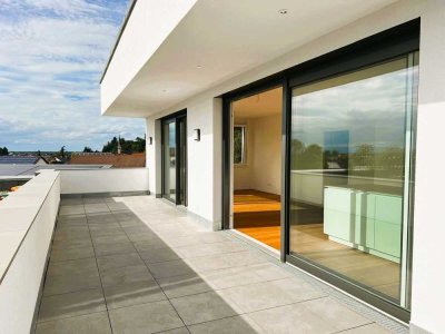 Exklusive 3 Zimmer Penthouse Wohnung mit großer Dachterrasse