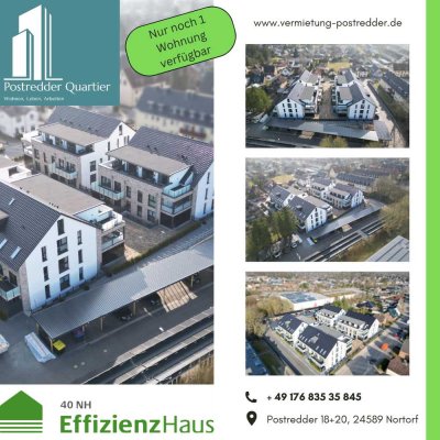 Modernes Wohnen im Postredder Quartier: Energieeffiziente KfW-40-NH-Mietwohnungen in Nortorf