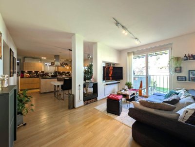 Großzügige 120m² Maisonette-Wohnung mit Terrasse, Garten und 2 Carport-Parkplätzen