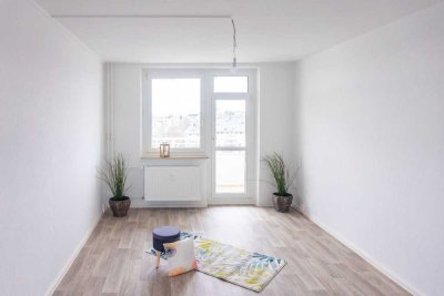 Hell und freundliche 3-Raum-Wohnung mit Balkon