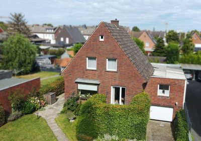 Gepflegtes Einfamilienhaus mit großzügigem Grundstück und Garage in sehr stadtnaher Lage von Rheine