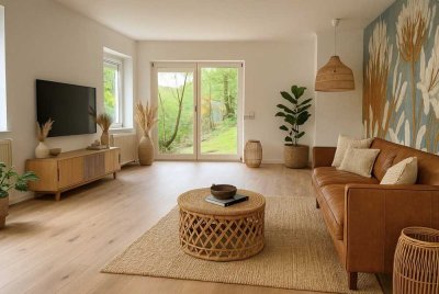 Helle, kernsanierte Wohnung mit Terrasse - Nähe Kurpark und Stadtmitte