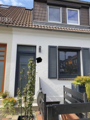 Kernsaniertes Reihenendhaus vollmöbliert in Bremen Hulsberg (Klein Mexiko)
