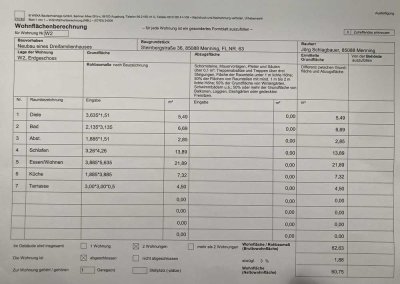 Attraktive und gepflegte 2-Raum-EG-Wohnung mit geh. Innenausstattung mit EBK in Vohburg an der Donau