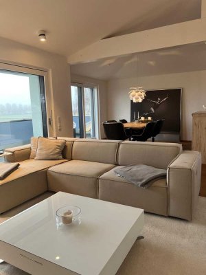 ** Exklusive 2,5-Zimmer-Penthouse-Wohnung mit herrlichem Blick auf das Alpenpanorama **