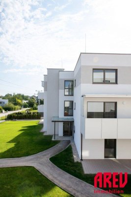 Interessante 3-Zimmer-Neubauwohnung mit Gartenbereich und großer Eckterrasse - Top 3/1