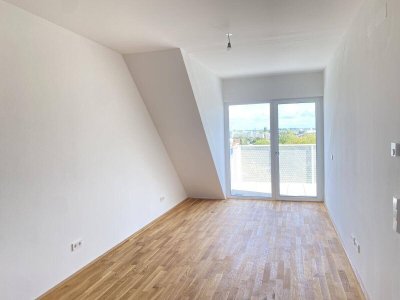 TRAUM WEITBLICK 2 Zimmer + Balkon - 1 bedroom apartment + balcony ERSTBEZUG =Das Laurenz= U3