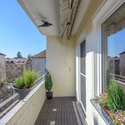 Optimal geschnittene 4-Zimmer-Wohnung in Schwabing - mit Balkon - WG geeignet