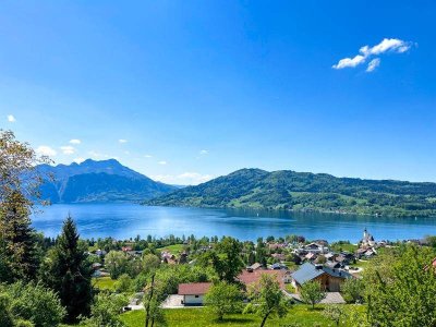 Attersee: Sommerfrische par Excellence mit einmaligem See- &amp; Bergblick