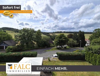Genießer gesucht für helle Balkonwohnung mit Fernblick ins Grüne