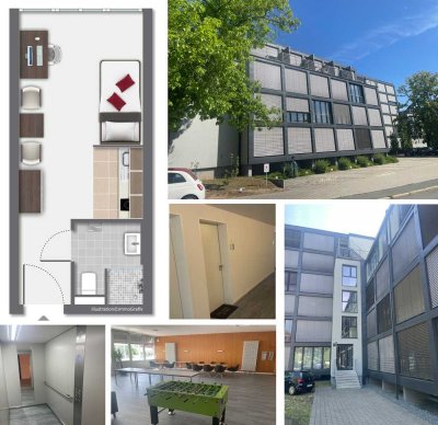 Kurzfristig bezugsfreies Studentenappartement in Laineck