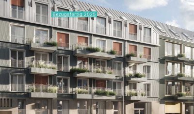 Bezugsfertig 2025 - Wohnen in VINZENT: Maisonette-Wohnung im Dachgeschoss