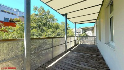 MEDITERANES WOHNEN - BALKONEIGENTUM - 18m² BALKON mit tollem GRÜNBLICK - 4 ZIMMER - 2 BÄDER / 2 WC - 3. LIFTSTOCK - STILHAUS